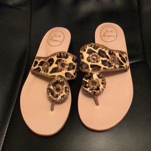 Cheetah Print Jack Rogers